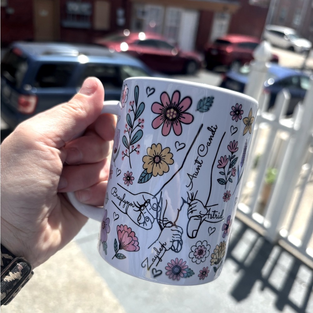 Customized personalized coffee cup